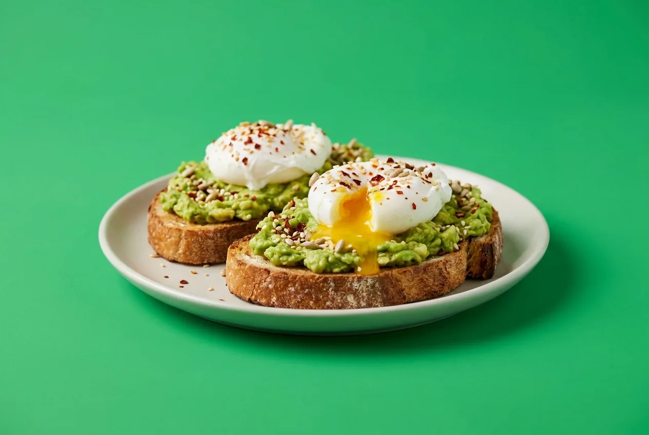 Avocado toast & œuf poché