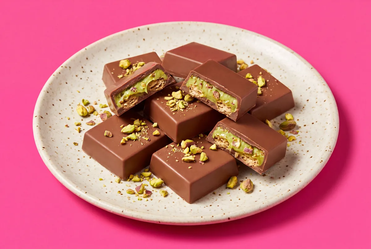 Chocolat Dubaï maison (pistache & croustillant)