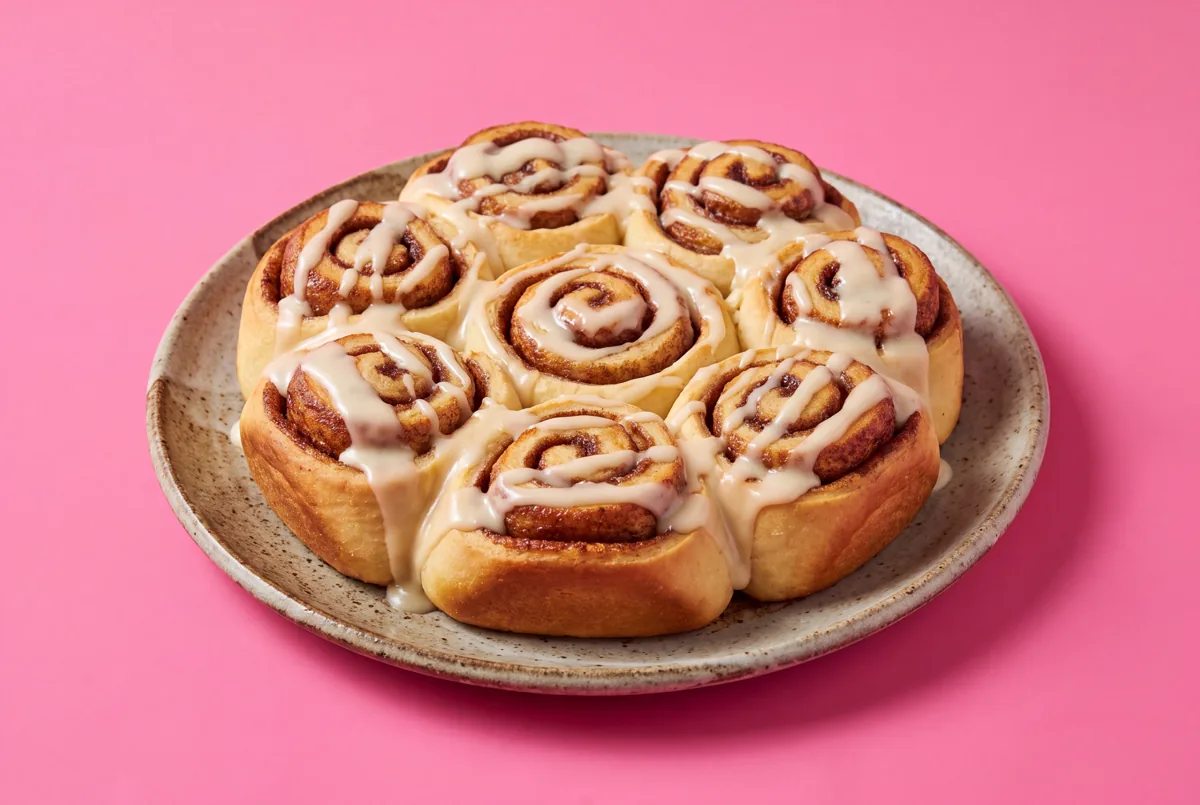 Cinnamon rolls express maison