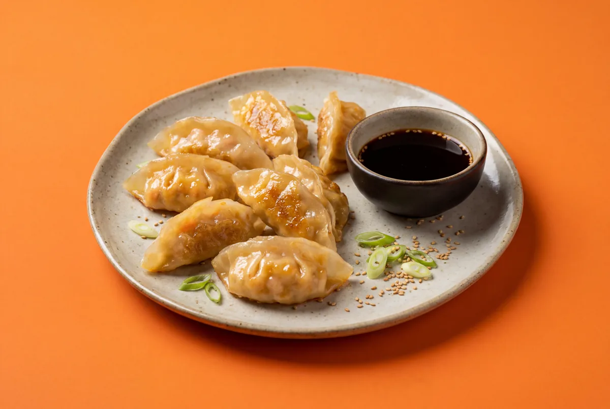 Dumplings croustillants en feuille de riz
