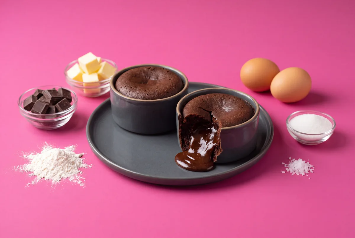 Fondant au chocolat cœur coulant