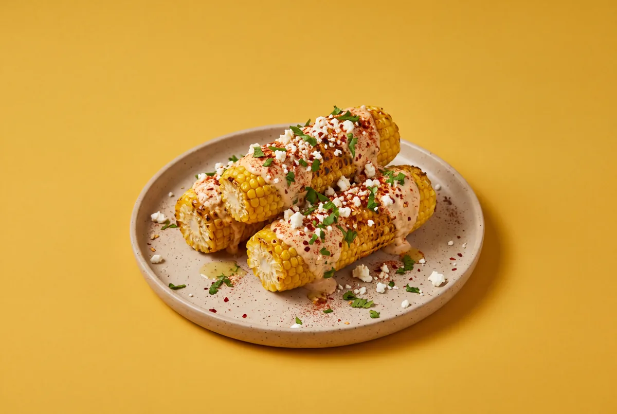 Maïs grillé façon mexicaine (Elote)