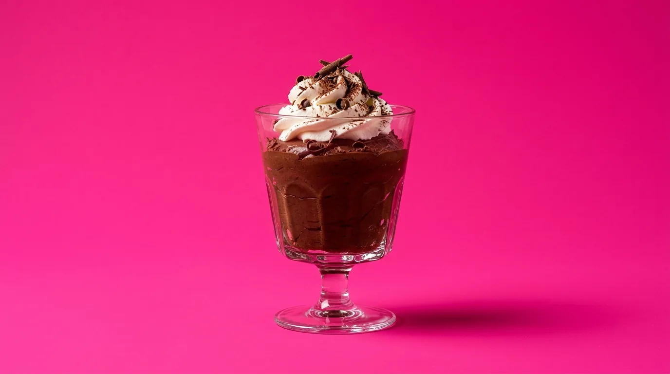 Mousse au chocolat express