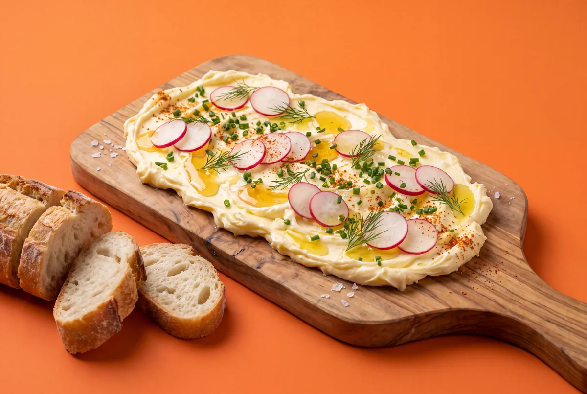 Planche de beurre gourmande (Butter Board)