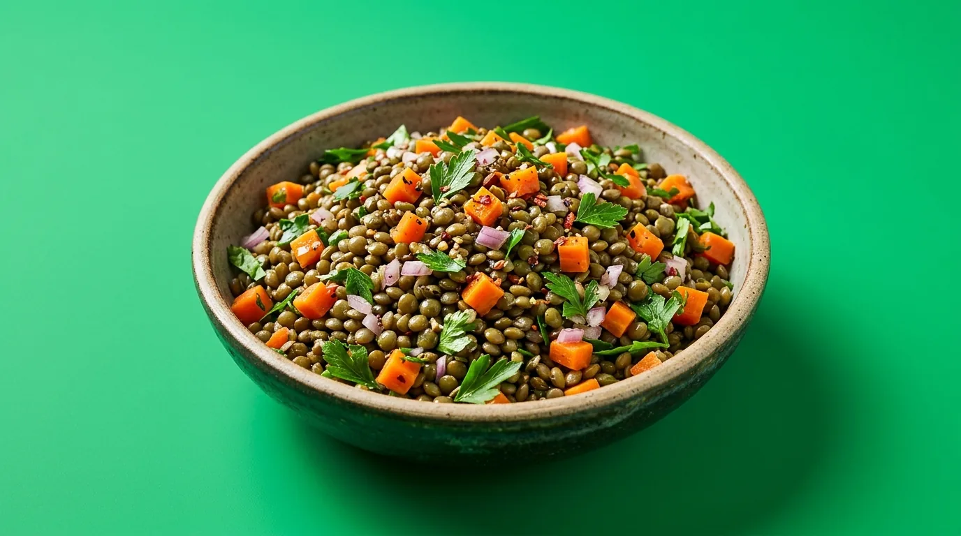 Salade de lentilles