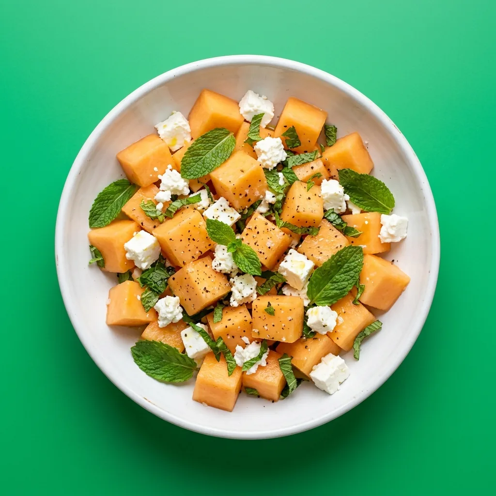 Melon, feta & menthe