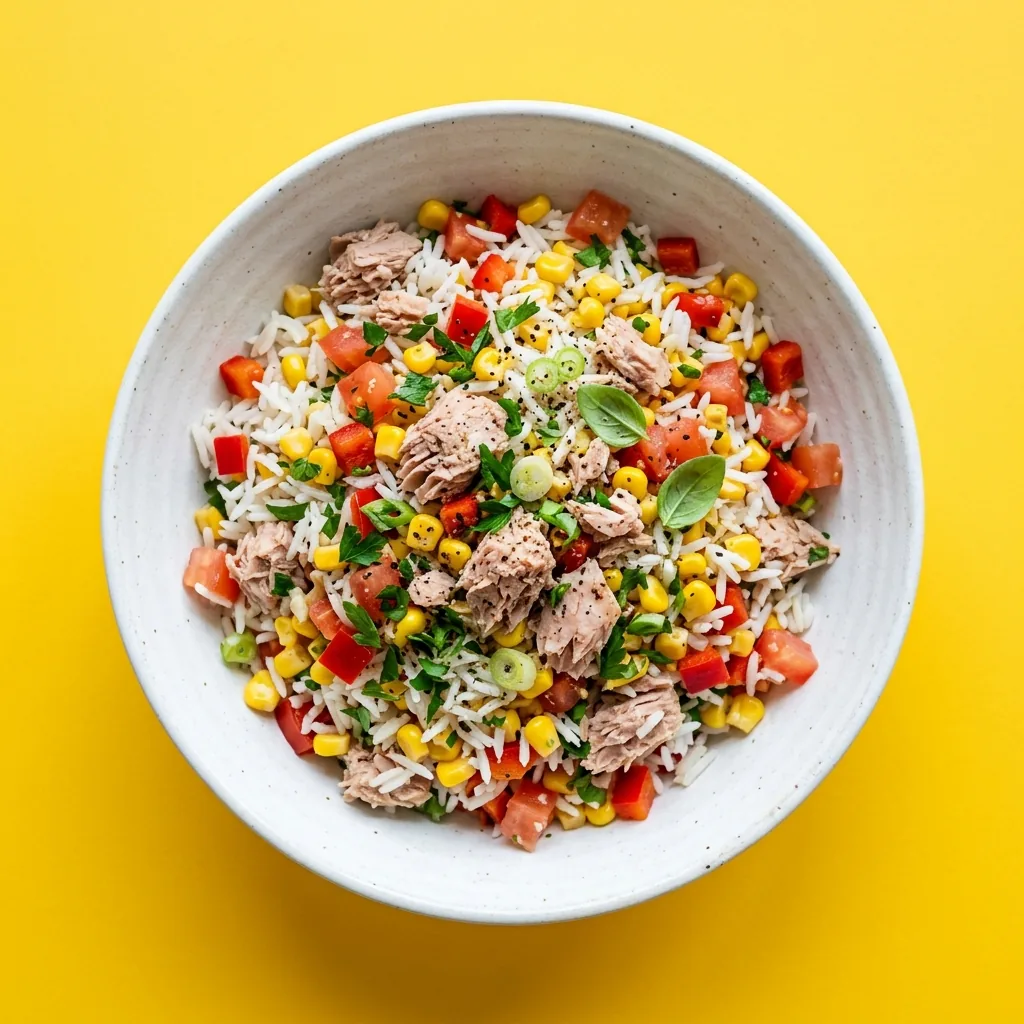 Salade de riz froide