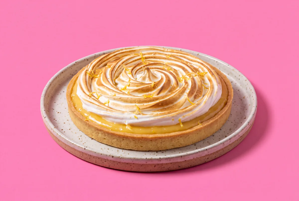 Tarte au citron meringuée