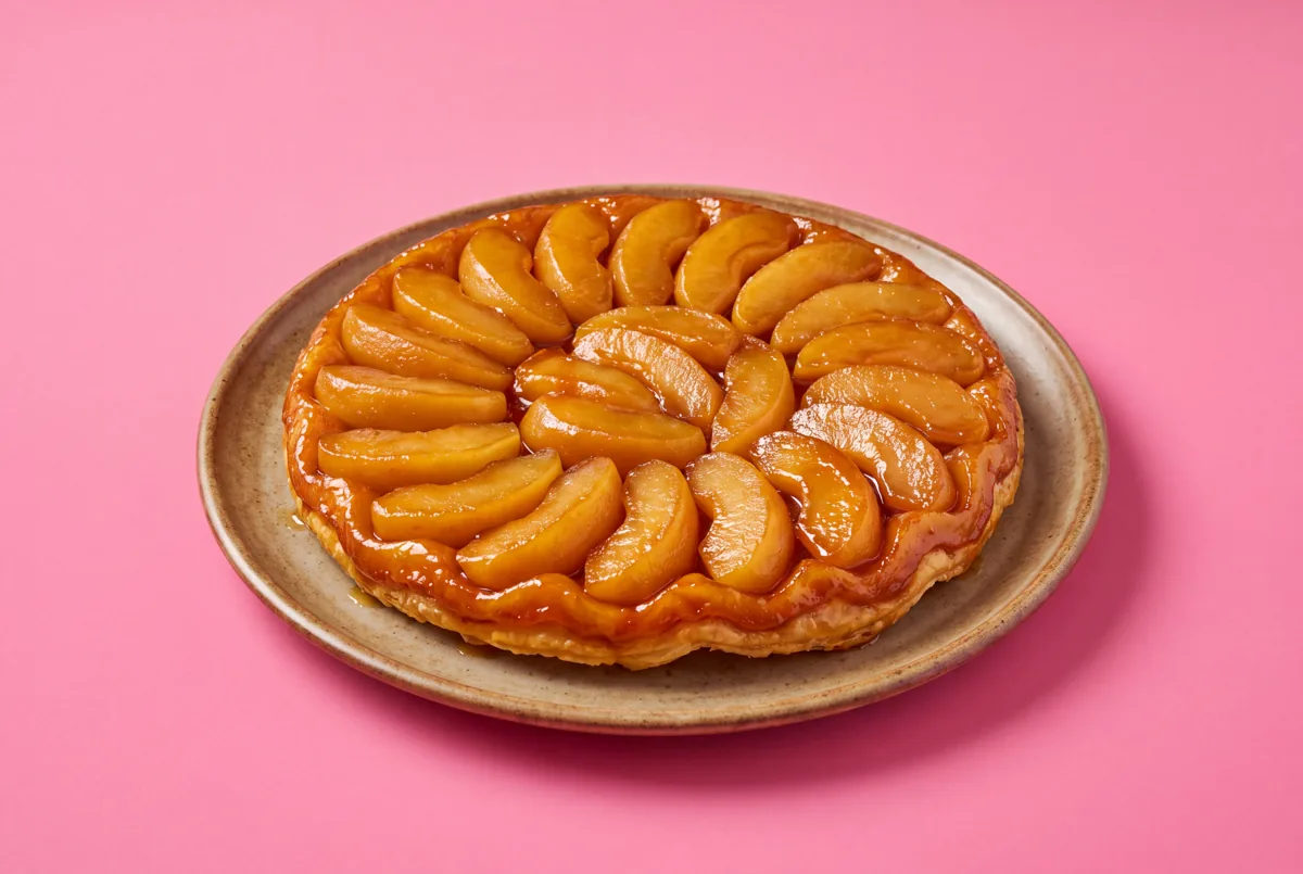 Tarte Tatin aux pommes caramélisées